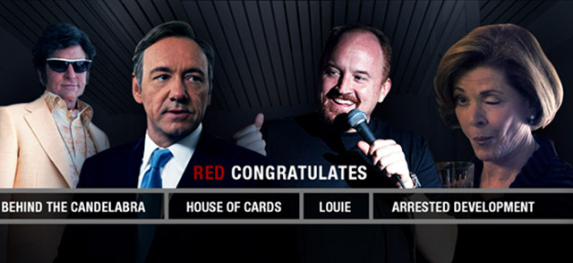RED Congratulates 2013 Emmy Nominees