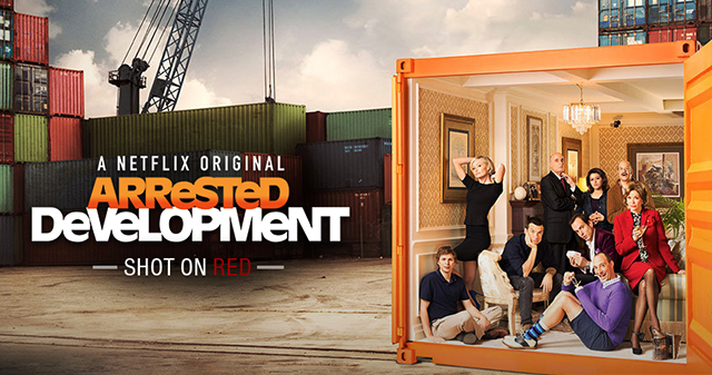 Arrested Development shot on RED