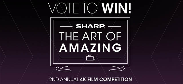 Sharp Art of Amazing 4K Film Competition