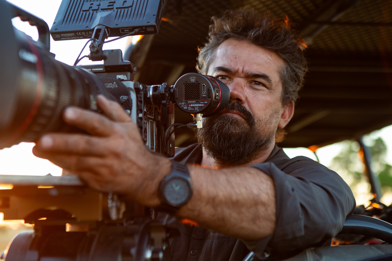 Brad Bestelink filming