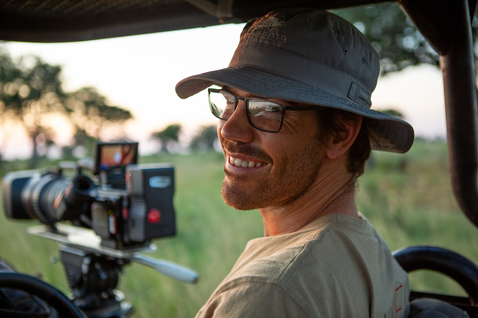 Greg Hartman with camera