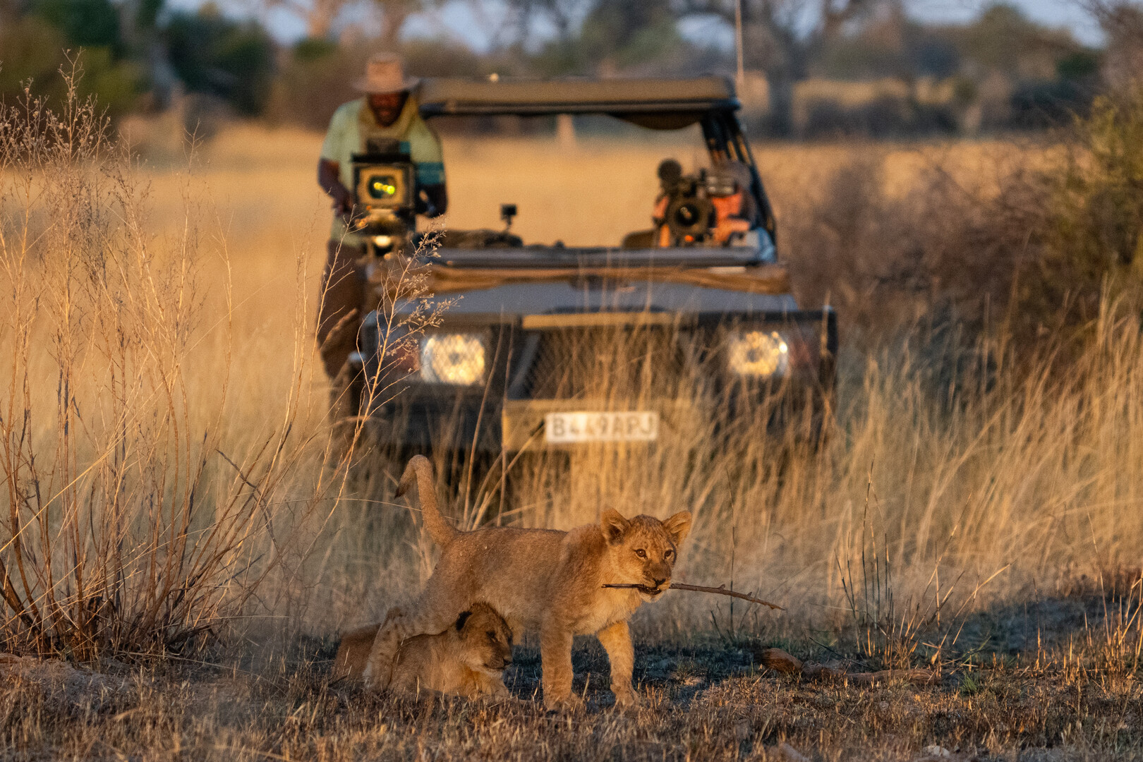 Vianet Djenguet with camera