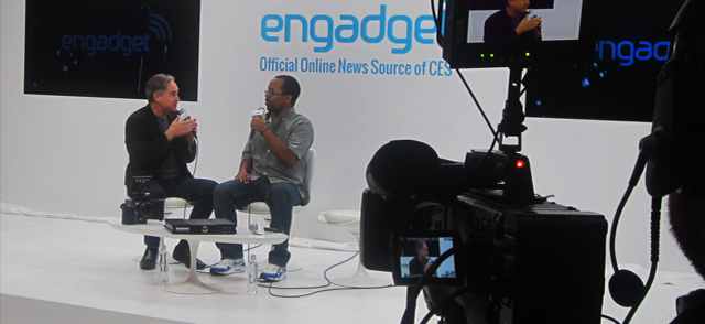 CES 2013: Ted Talks to Engadget onstage