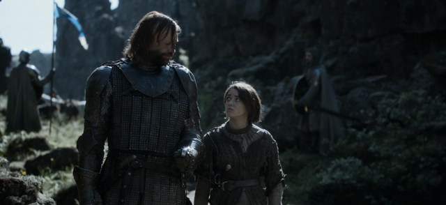 DRAGONs on the set of Game of Thrones