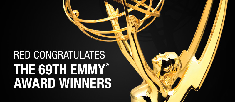 RED Congratulates 2017 Emmy Award Winners
