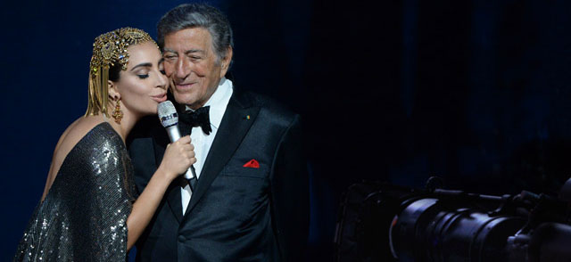 EPIC DRAGONs capture Tony Bennett and Lady Gaga's "Cheek to Cheek Live!"