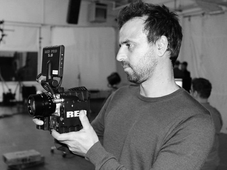 Fabio Chizzola testing RED EPIC