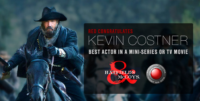 Hatfields & McCoys shot on RED