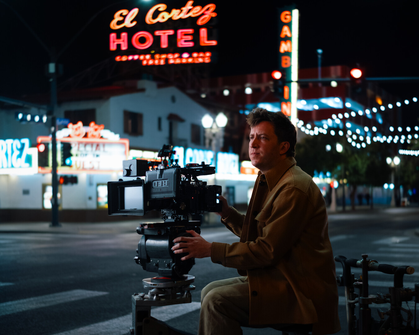 Adam Bricker, ASC on set