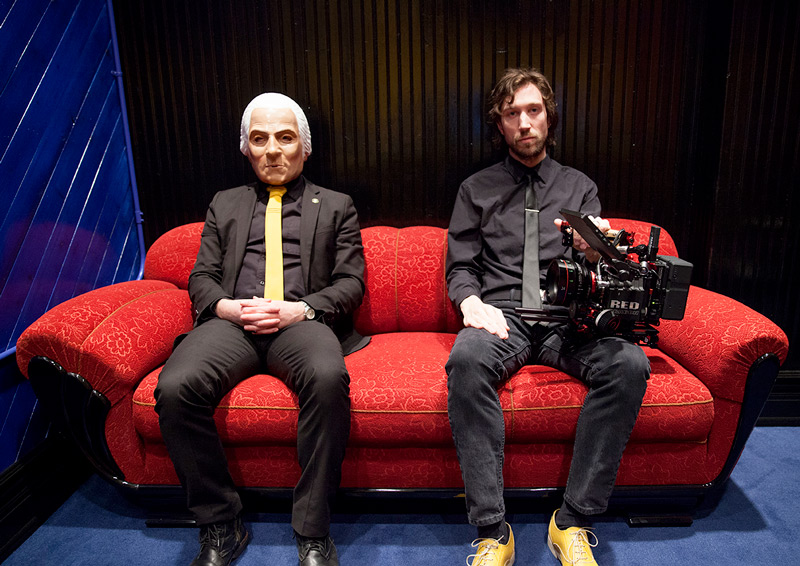 Director Brad Holland from Jack White's That Black Bat Licorice