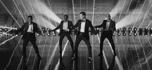 Justin Timberlake's "Suit & Tie" shot on EPIC Monochrome