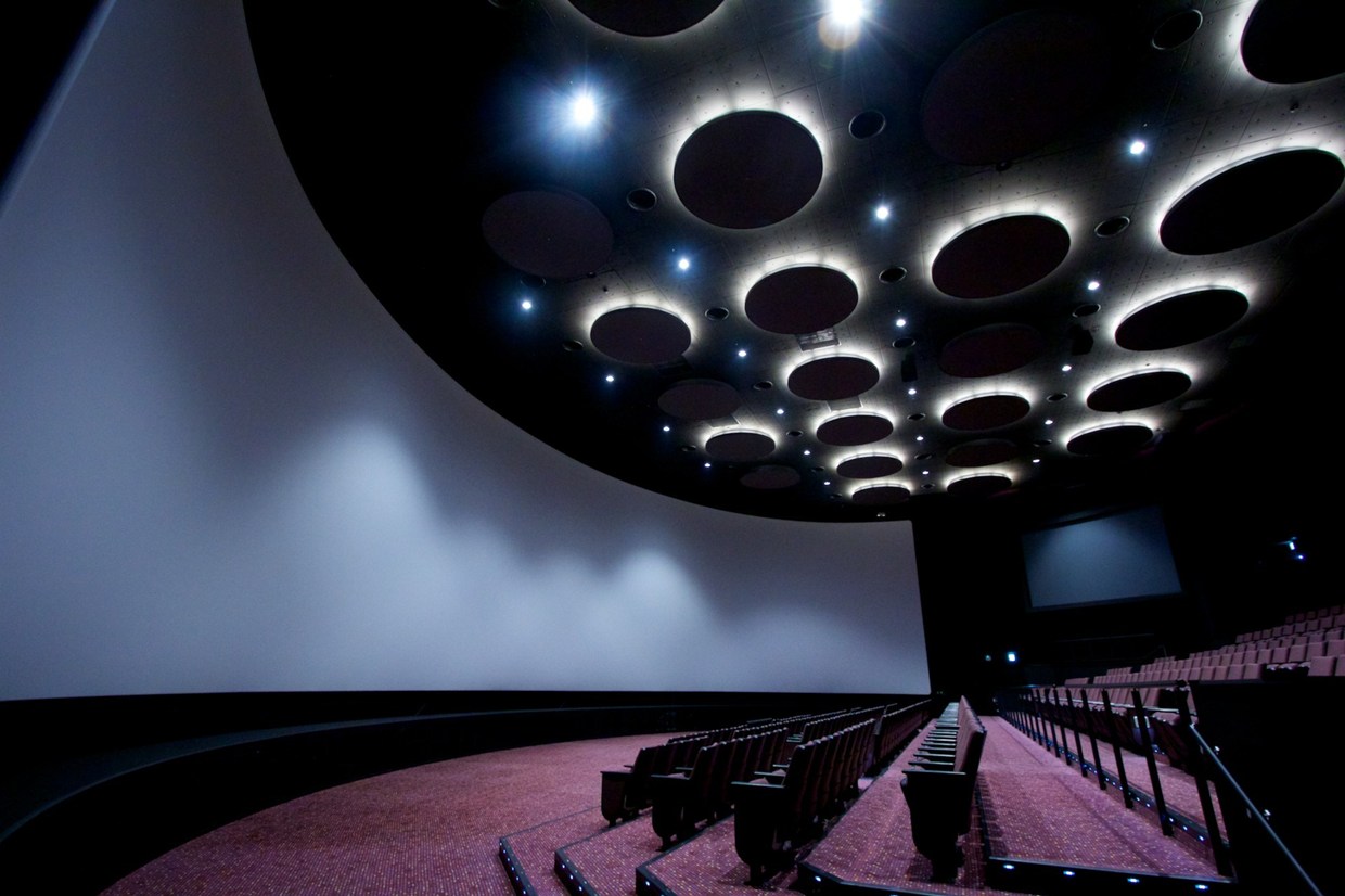 BBC and Sega's Earth Theater 40 meter widescreen