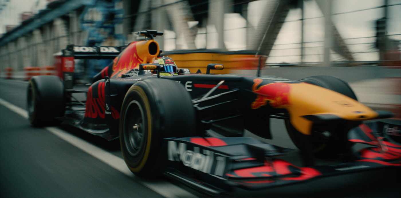 RED and Formula One Team Up for a High-Octane Road Trip from New York to Miami