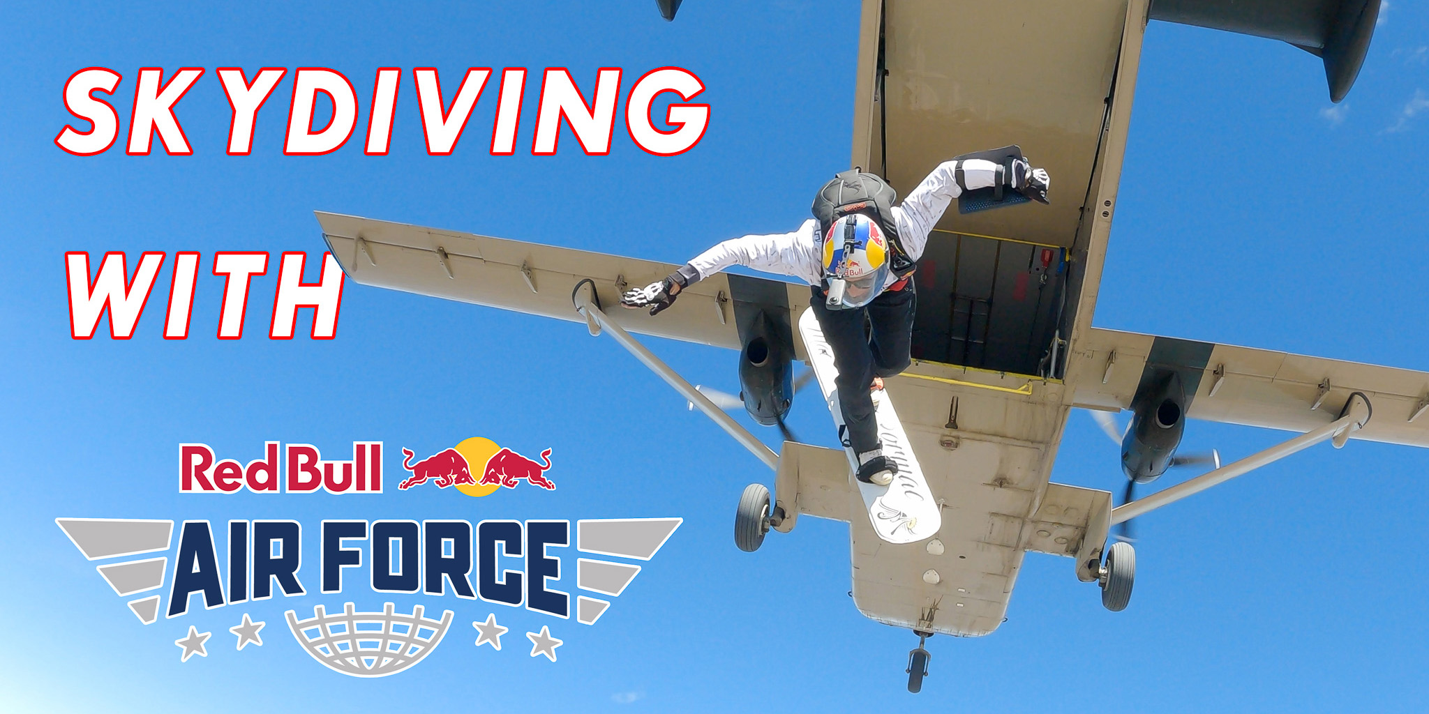 RED BTS: Skydiving with RedBull Airforce | AJ Bleyer