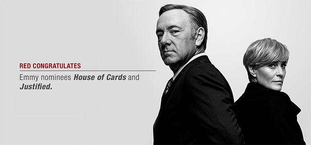 RED Congratulates 2014 Emmy Nominees