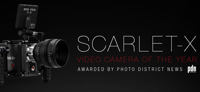 Scarlet-X Selected as Video Camera of the Year