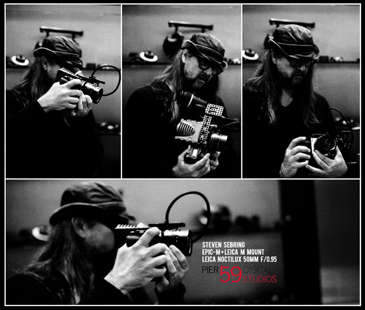 Steven Sebring with RED EPIC