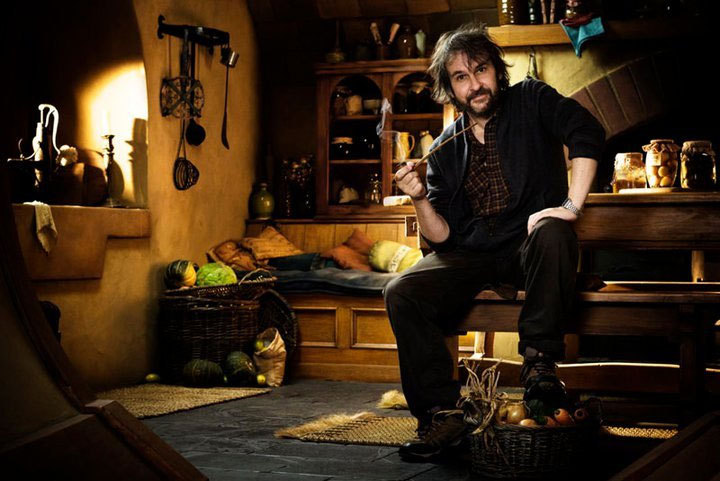 Peter Jackson in Hobitton