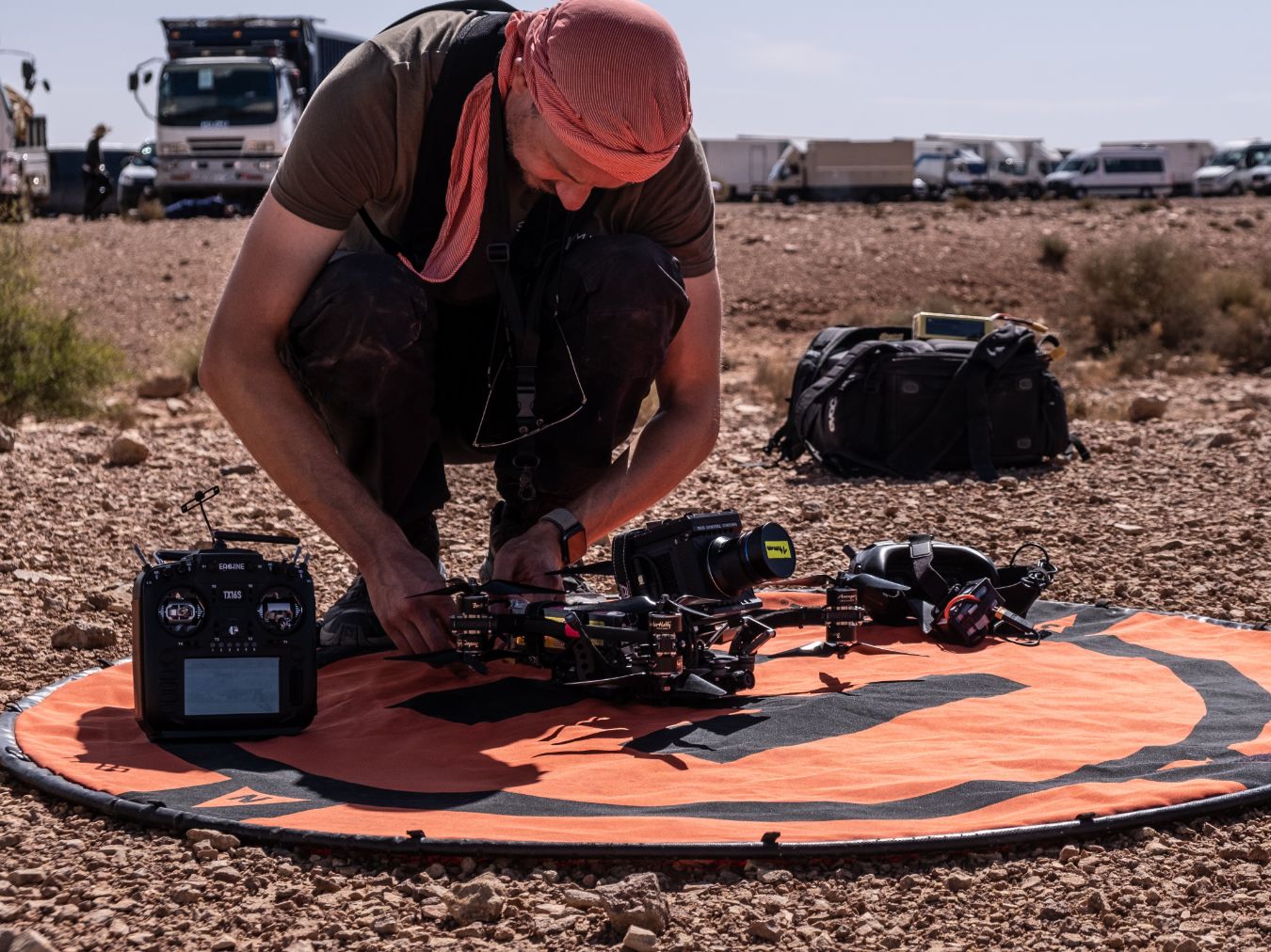 behind the scenes photo