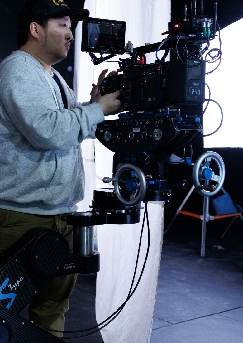 behind the scenes photo