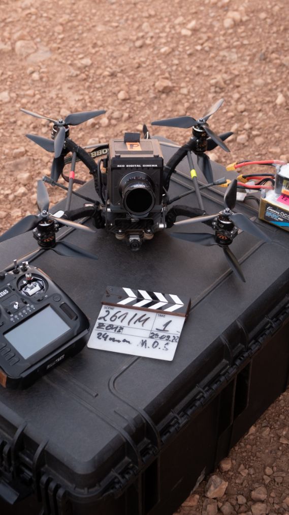 behind the scenes photo