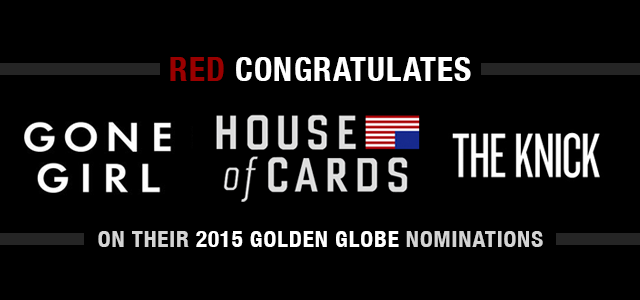 RED Congratulates 2015 Golden Globe Nominees